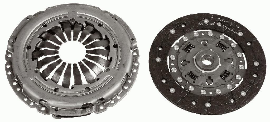 Kit d'embrayage SACHS ref. 3000 950 749