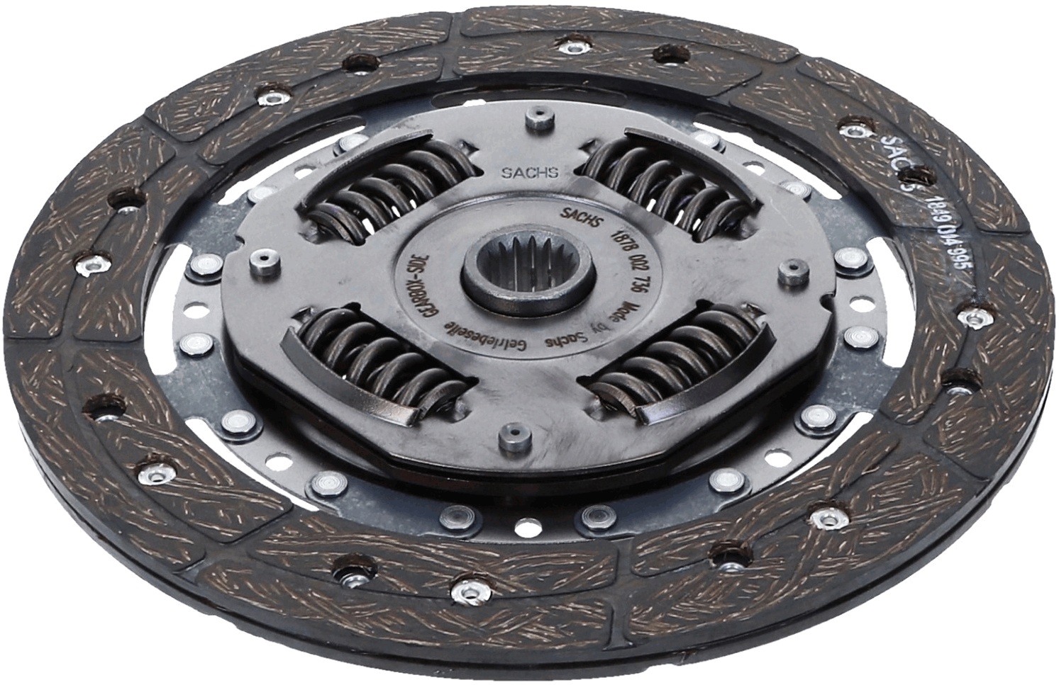 Kit d'embrayage SACHS ref. 3000 951 024