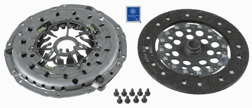 Kit d'embrayage SACHS ref. 3000 951 142
