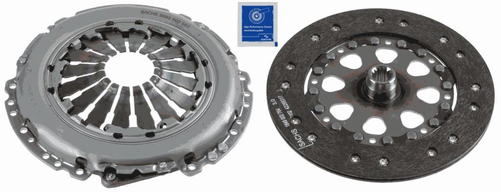 Kit d'embrayage SACHS ref. 3000 951 171