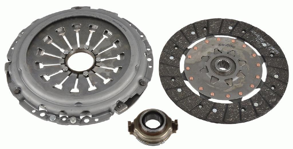 Kit d'embrayage SACHS ref. 3000 951 541