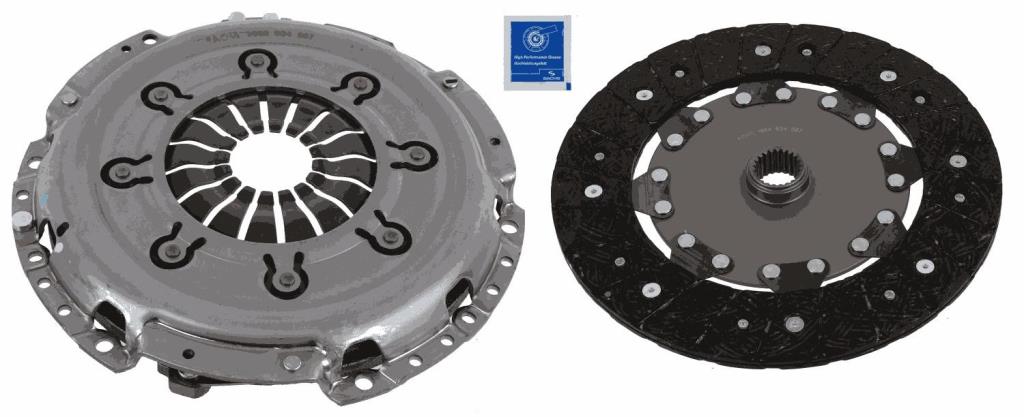 Kit de embrague SACHS ref. 3000 951 587