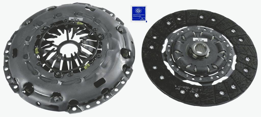Kit embraiagem SACHS ref. 3000 951 830