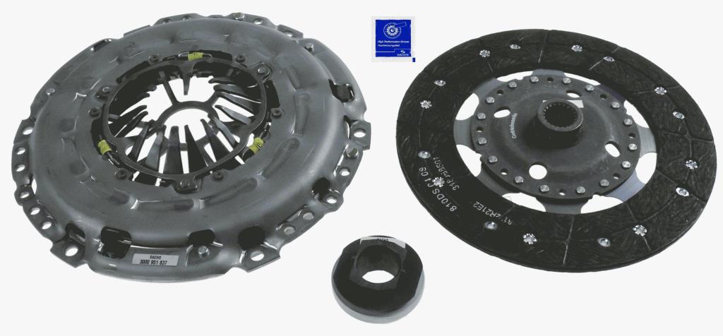 Kit d'embrayage SACHS ref. 3000 951 837