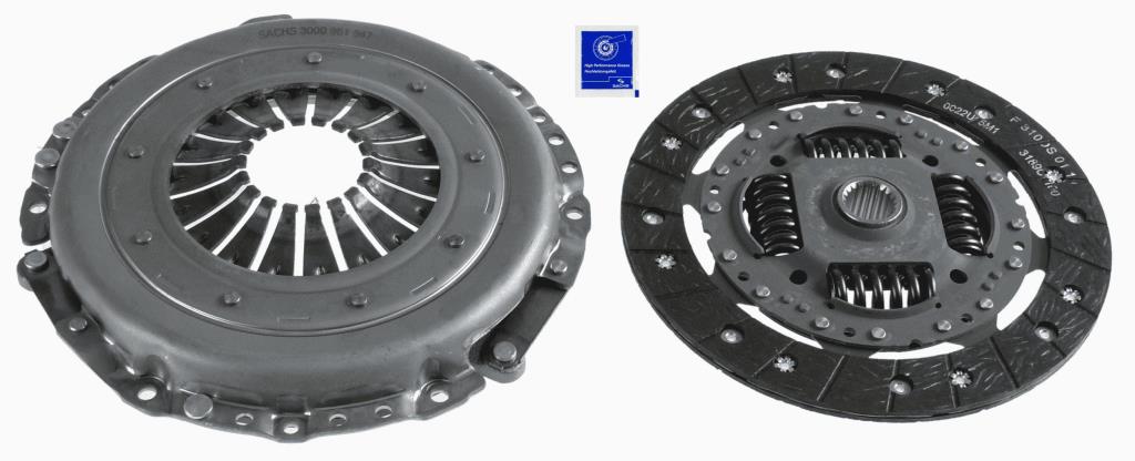 Kit d'embrayage SACHS 3000 951 947