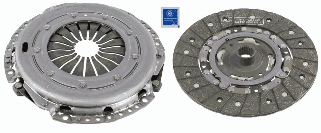 Kit d'embrayage SACHS ref. 3000 970 013