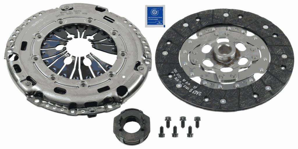Kit d'embrayage SACHS ref. 3000 970 036