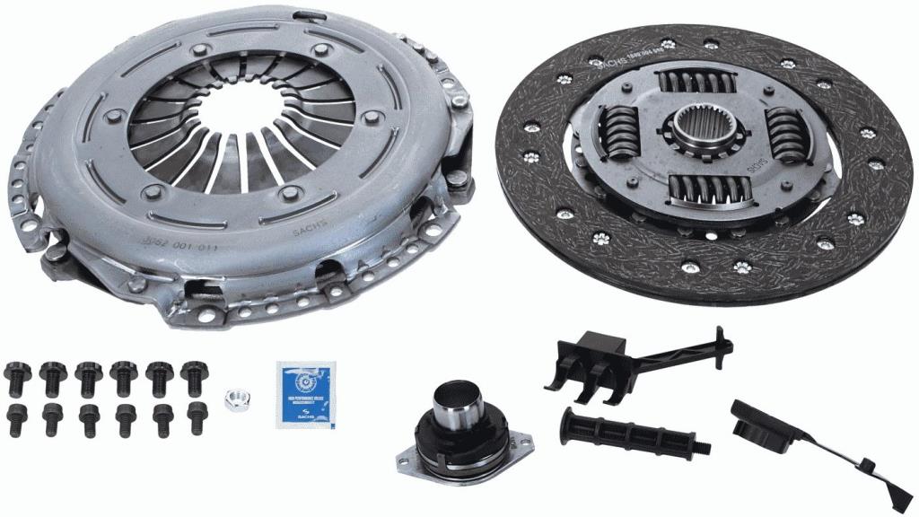Kit d'embrayage SACHS ref. 3000 970 072