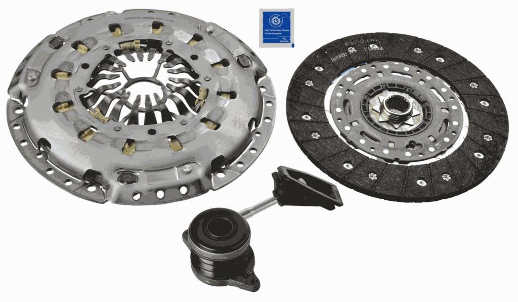 Kit d'embrayage SACHS ref. 3000 990 190