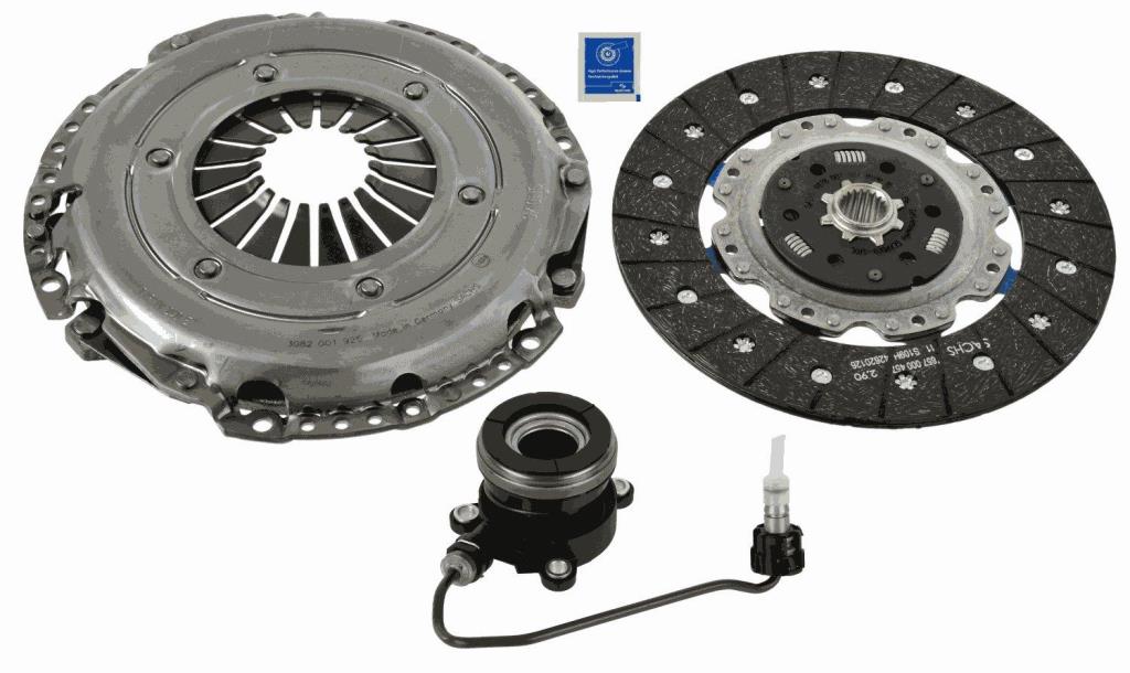 Kit d'embrayage SACHS ref. 3000 990 282