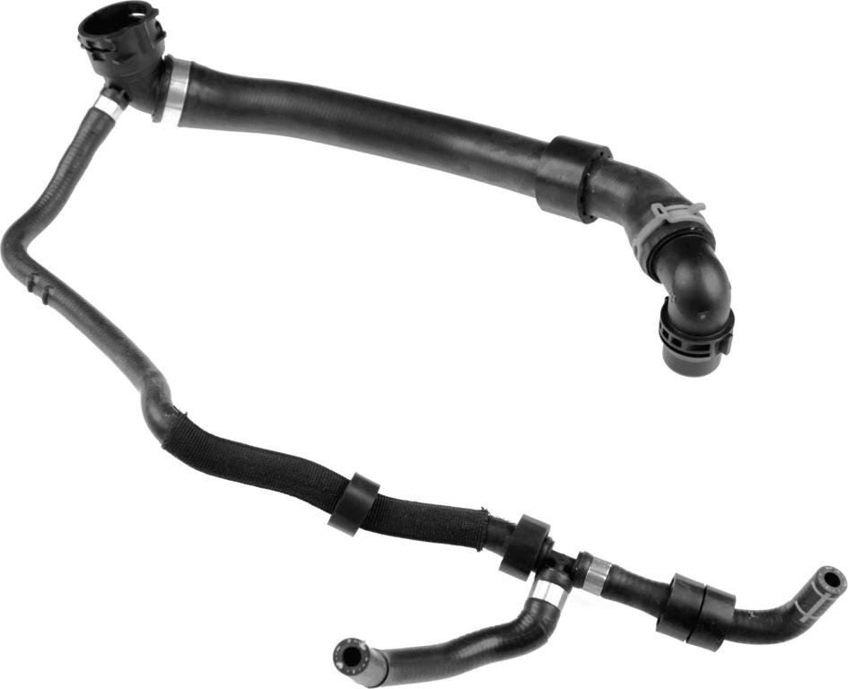 Durite de radiateur (Durite de refroidissement) GATES ref. 05-2552