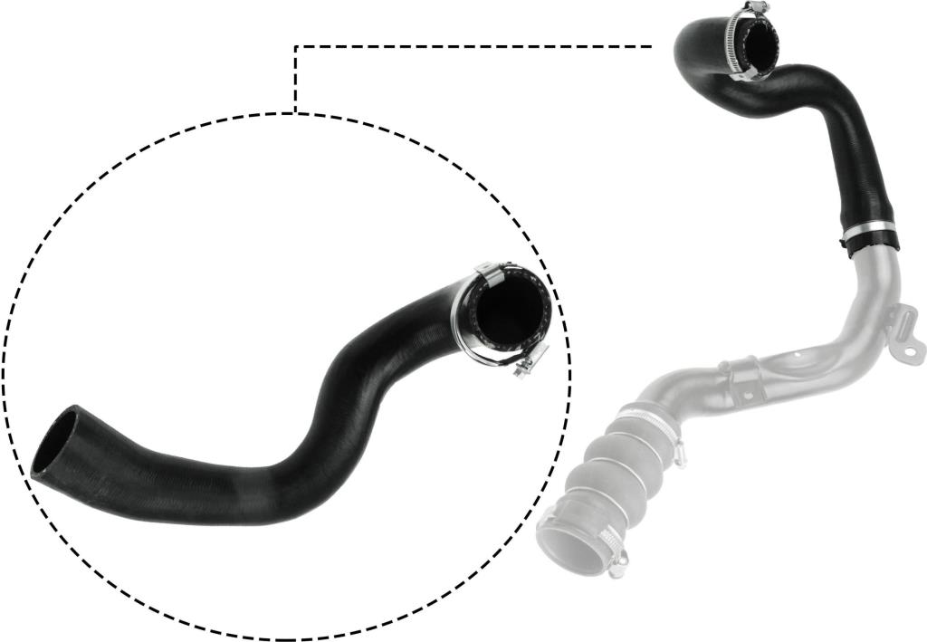 Durite de turbocompresseur (Durite de turbo) GATES 09-0628