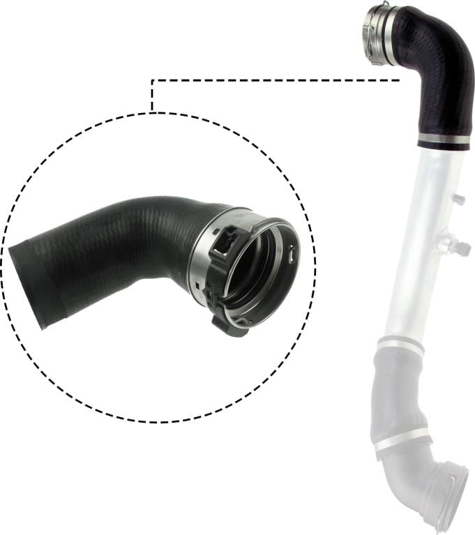 Durite de turbocompresseur (Durite de turbo) GATES 09-0711