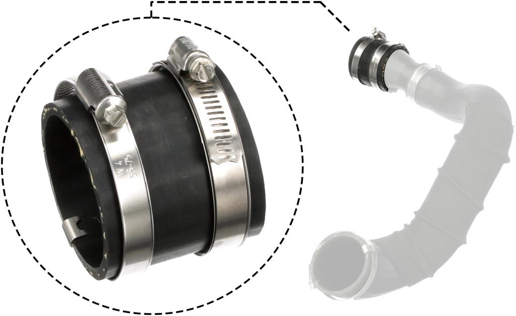 Durite de turbocompresseur (Durite de turbo) GATES 09-1390