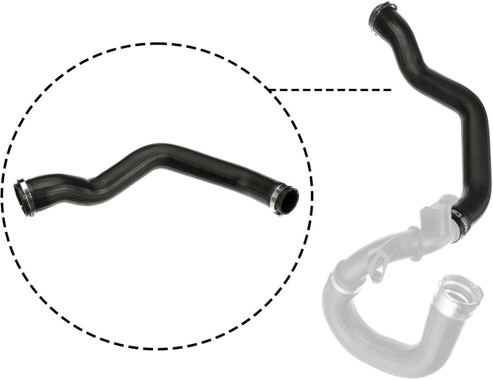 Durite de turbocompresseur (Durite de turbo) GATES 09-1393