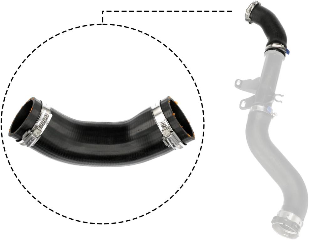 Durite de turbocompresseur (Durite de turbo) GATES 09-1427