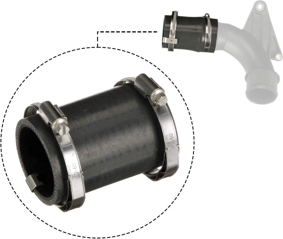 Mangueira do turbocompressor GATES 09-1510