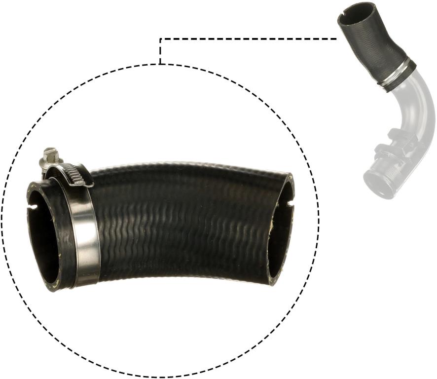 Durite de turbocompresseur (Durite de turbo) GATES 09-1641