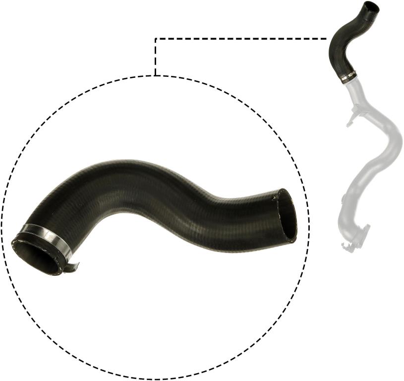 Durite de turbocompresseur (Durite de turbo) GATES 09-1682