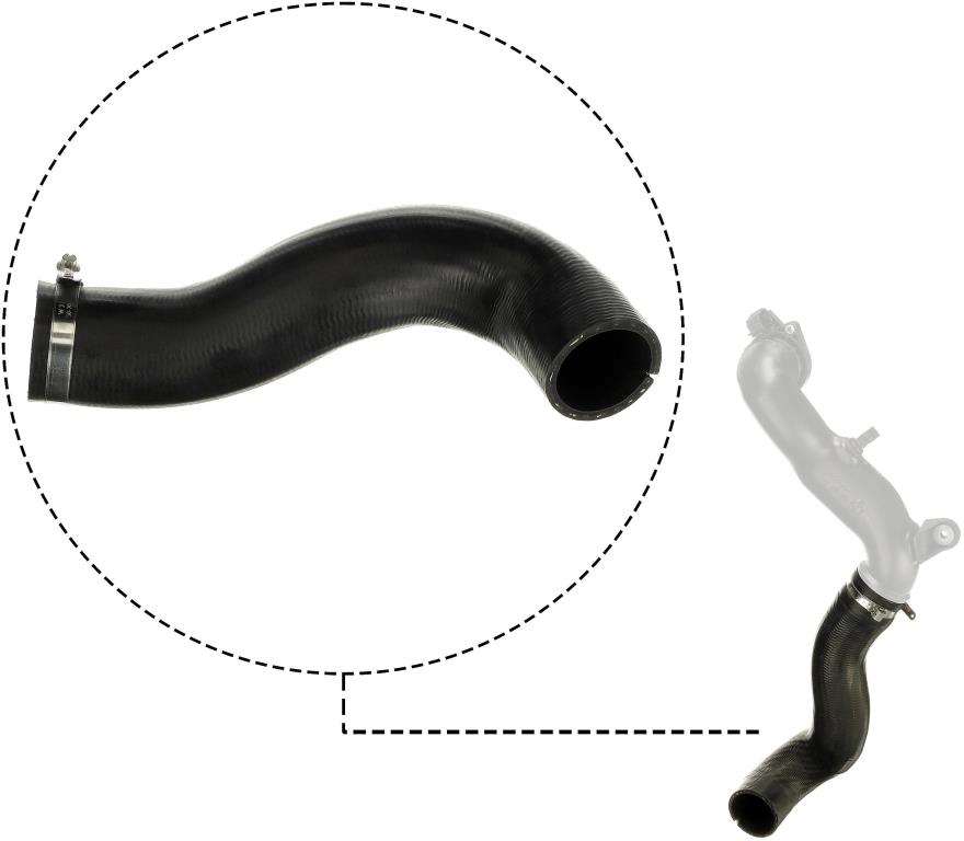 Durite de turbocompresseur (Durite de turbo) GATES 09-1688