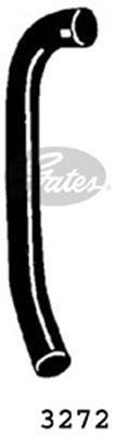 Durite de radiateur (Durite de refroidissement) GATES ref. 3272