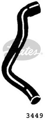 Durite de radiateur (Durite de refroidissement) GATES ref. 3449