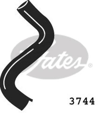 Durite de radiateur (Durite de refroidissement) GATES ref. 3744