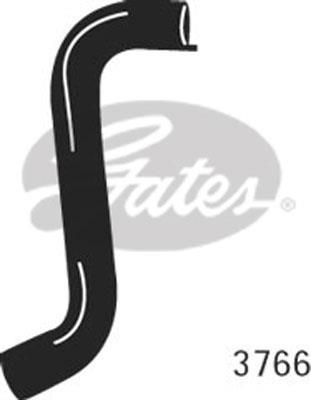 Durite de radiateur (Durite de refroidissement) GATES ref. 3766