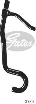 Durite de radiateur (Durite de refroidissement) GATES 3769