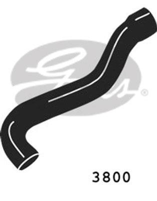 Durite de radiateur (Durite de refroidissement) GATES 3800