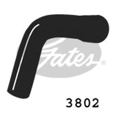 Durite de radiateur (Durite de refroidissement) GATES ref. 3802