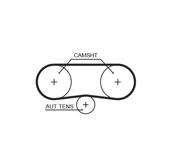Kit de distribuição GATES ref. K015565XS