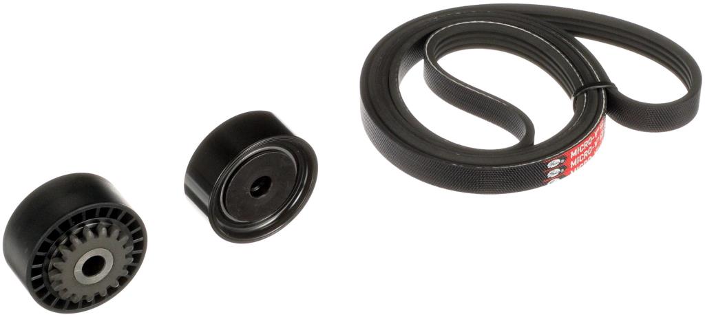 Kit de courroie d'accessoire (Courroie d’alternateur) GATES ref. K014PK1540