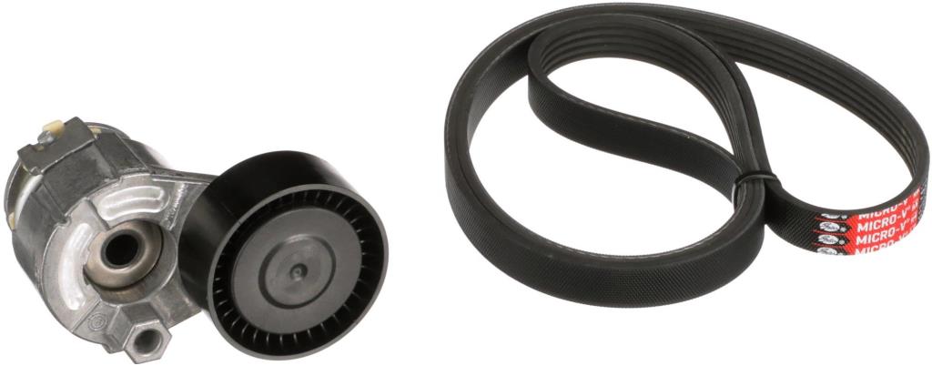 Kit de courroie d'accessoire (Courroie d’alternateur) GATES ref. K015PK1200
