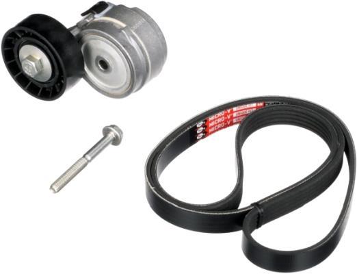 Kit de courroie d'accessoire (Courroie d’alternateur) GATES K015PK1270