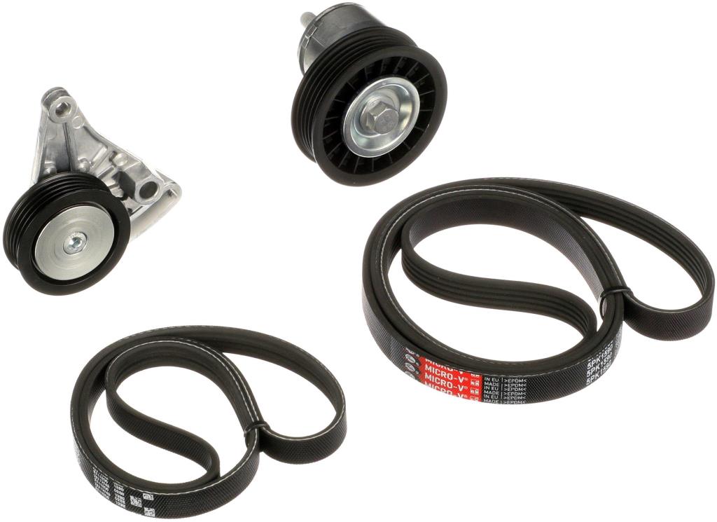 Kit de courroie d'accessoire (Courroie d’alternateur) GATES K015PK1590