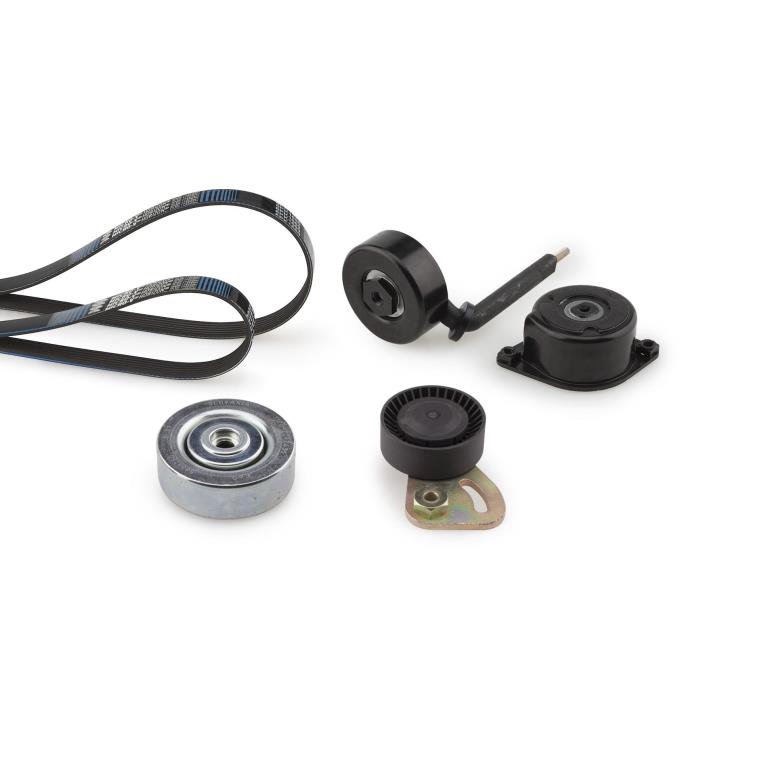 Kit de courroie d'accessoire (Courroie d’alternateur) GATES ref. K015PK2030