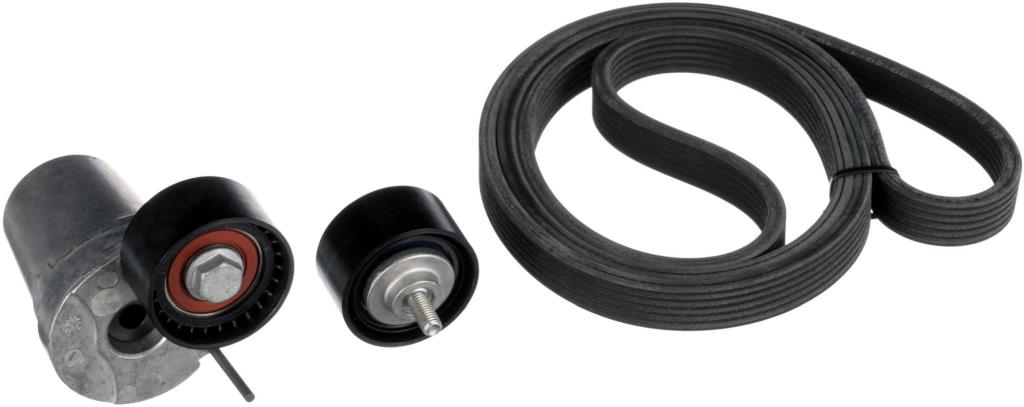 Kit de correias trapezoidais estriadas GATES ref. K016DPK1817