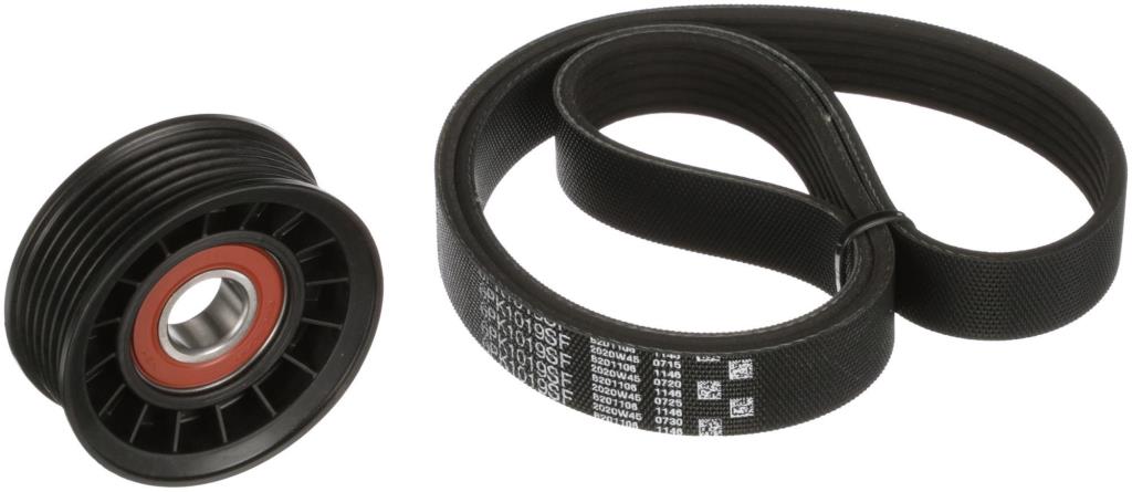 Courroie Micro-V Gates 6PK1019SF – Pour Transmission Accessoires Moteur – Haute Performance Et Durabilité