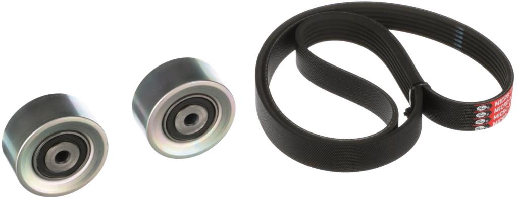 Kit de courroie d'accessoire (Courroie d’alternateur) GATES K016PK1123