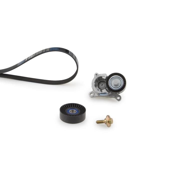 Kit de courroie d'accessoire (Courroie d’alternateur) GATES K016PK1203