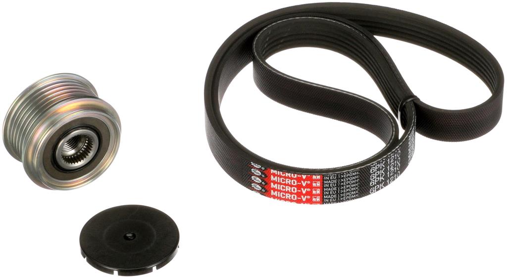 Kit de courroie d'accessoire (Courroie d’alternateur) GATES K016PK1210