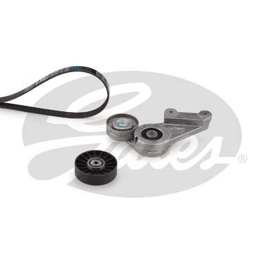 Kit de courroie d'accessoire (Courroie d’alternateur) GATES ref. K016PK1238