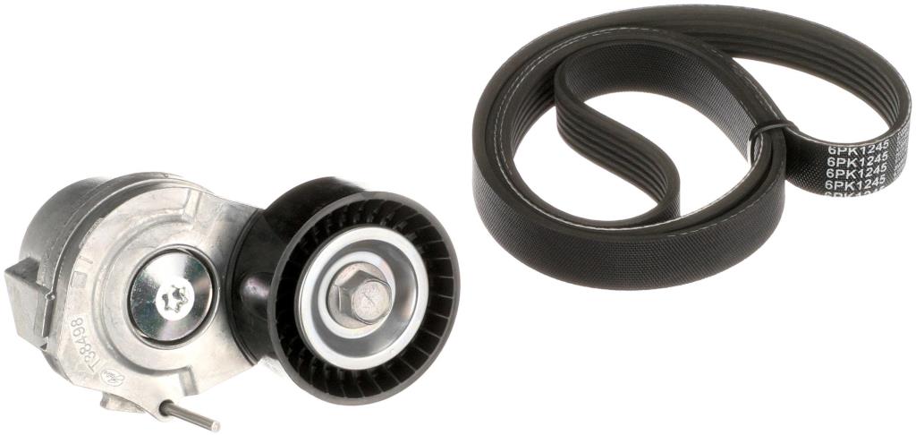 Kit de correias trapezoidais estriadas GATES ref. K016PK1245