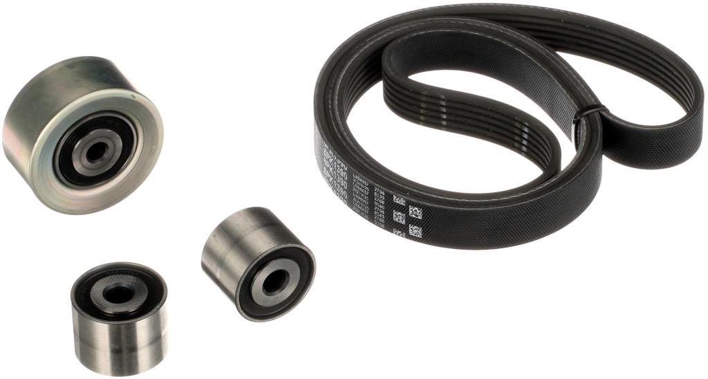 Kit de courroie d'accessoire (Courroie d’alternateur) GATES K016PK1390