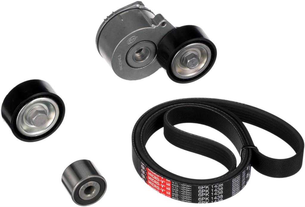 Kit de courroie d'accessoire GATES ref. K016PK1438
