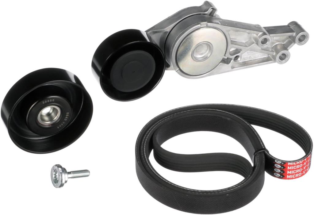 Kit de courroie d'accessoire (Courroie d’alternateur) GATES K016PK1573