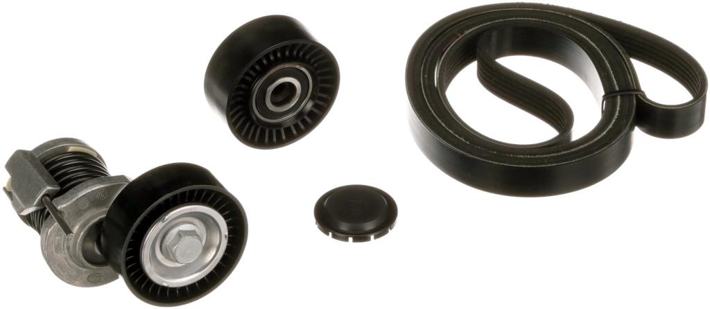 Kit de courroie d'accessoire (Courroie d’alternateur) GATES ref. K016PK1580XS