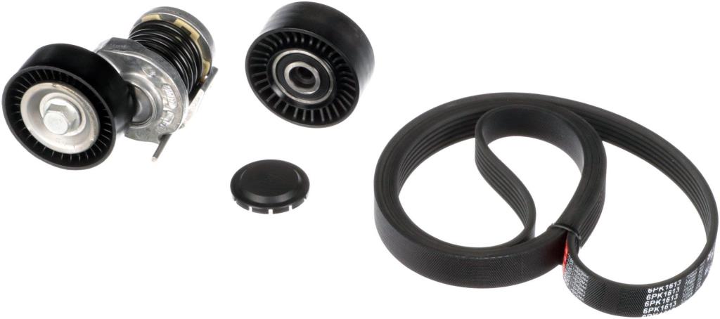 Kit de courroie d'accessoire (Courroie d’alternateur) GATES ref. K016PK1613