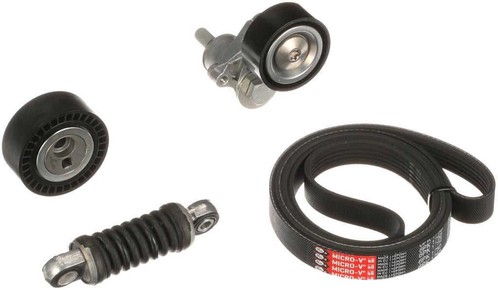 Kit de courroie d'accessoire (Courroie d’alternateur) GATES K016PK1750